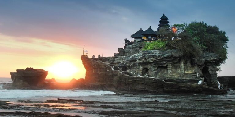 Sunset Pura Tanah Lot Bali Twitter 768x384